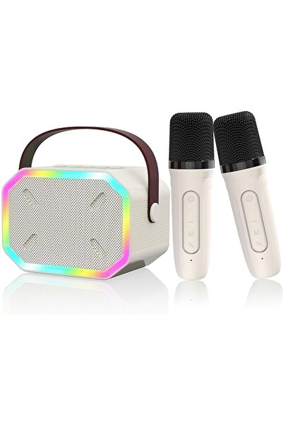 GENERAL Mini Karaoke Microphone Machine Toy, Portable Bluetooth Speaker with ...