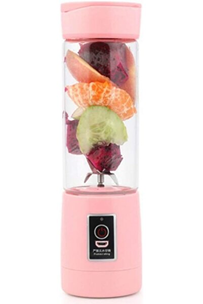GENERAL 400Ml Mini Usb Rechargeable Portable Electric Fruit Juicer Smoothie M...