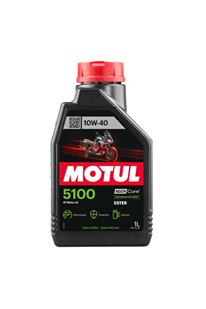 Motul 5100 10W40 4T 1 Lt Motosiklet Yağı