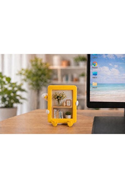MSVstudio3d Mini Ofis Arkadaşları – Dekoratif Masaüstü Figür (Çerçeve içindek...