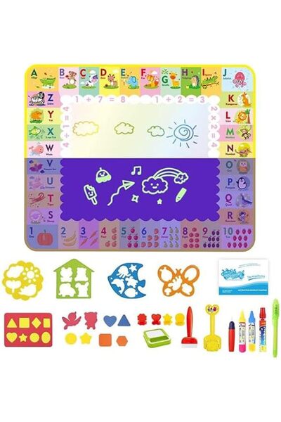 Generic SA-LUX - Kids Water Doodle Mat Dinosaur Style Drawing Mat Educational...