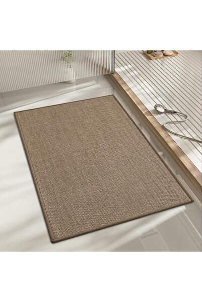 Tazweeq Bathroom Rugs Mat, Ultra Thin Non Slip Bath Mat, Small Quick Dry Abso...