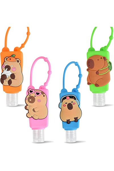 GENERAL Refillable Travel Bottles Containers, 4 Pack Hand Sanitizer Travel Si...