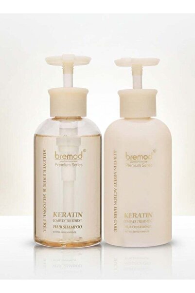 BREMOD Performance Premium Series Keratin Complex Treatment Hair Shampoo and ...
