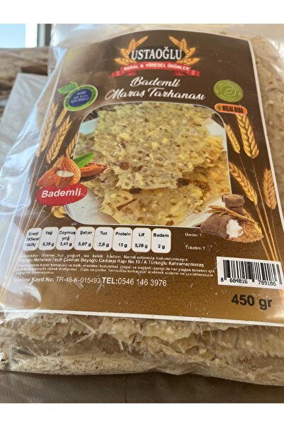 Bol yoğurtlu, geleneksel usulle üretilmiş, Maraş Cips Tarhanası (BOL BADEMLİ) (2 Kg)