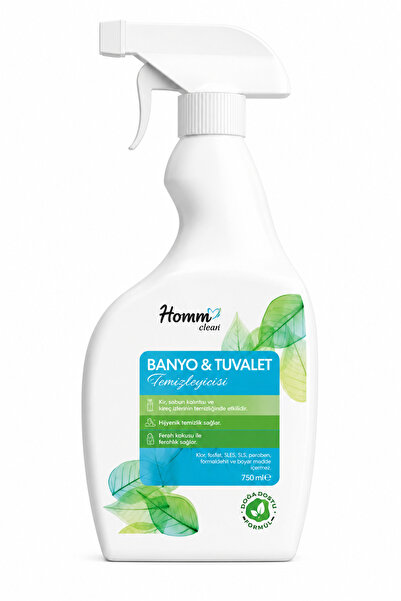 Banyo Tuvalet Temizleyicisi 750 ML – Güçlü Banyo ve Tuvalet Temizleyici – Hijyenik Temizlik