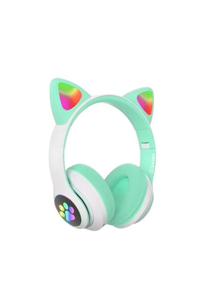 SIGMA TOY Căști wireless pliabile SIMATOY, cu urechi de pisică, Bluetooth 5.0...