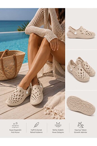 Hush Puppies Papuci EVA pentru femei, cu talpă anti-alunecare, ultra-ușori, r...