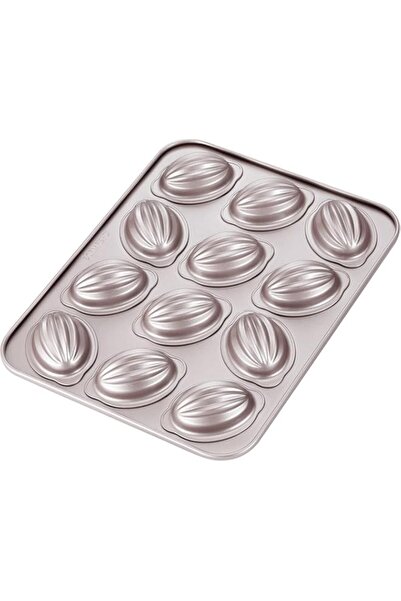 Generic Non-Stick Muffin Cake Pan, Rugby-Shaped Bakeware Mold for Oven and In...