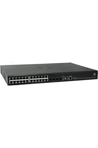 LEVEL ONE GTL-2691 Διαχειριζόμενος διακόπτης L3 με 24 θύρες Ethernet Gigabit ...