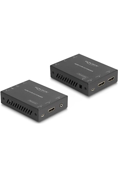DELOCK Σετ Επεκτατήρα HDMI μέσω Καλωδίου Cat6 4K 60 Hz 50 μ.