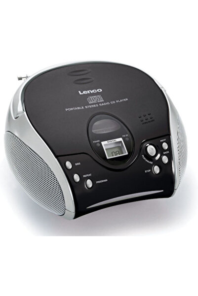 Lenco Φορητό Ηχοσύστημα με CD, MP3, Ραδιόφωνο, Μαύρο, Κωδικός: SCD-24