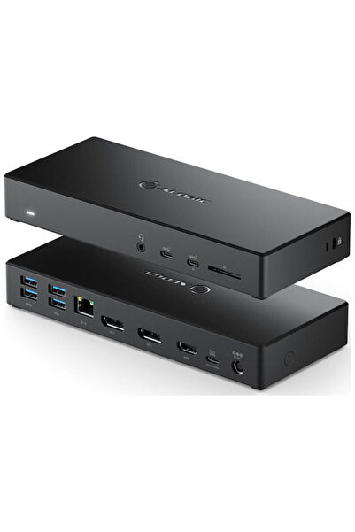 Alogic Σταθμός σύνδεσης USB-C / USB-A με 4K, PD, Ethernet, Μαύρο (DUCMA3)