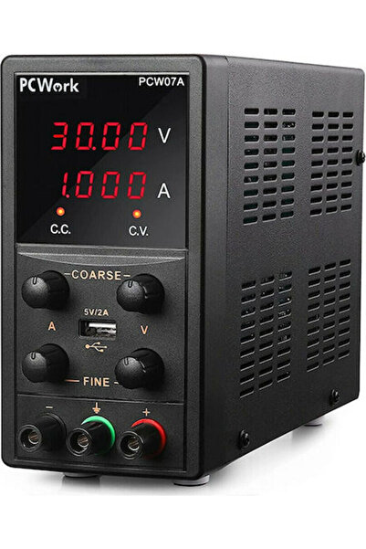 Other Pcwork PCWork PCW07A Εργαστηριακό Τροφοδοτικό με 1 Κανάλι 30V 5A