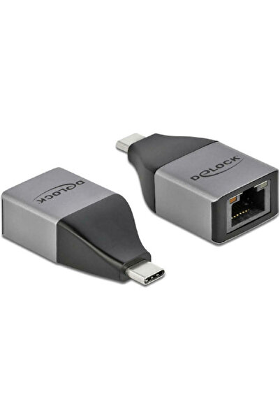 DELOCK 64118 Προσαρμογέας δικτύου USB-C με ενσύρματη σύνδεση Gigabit Ethernet