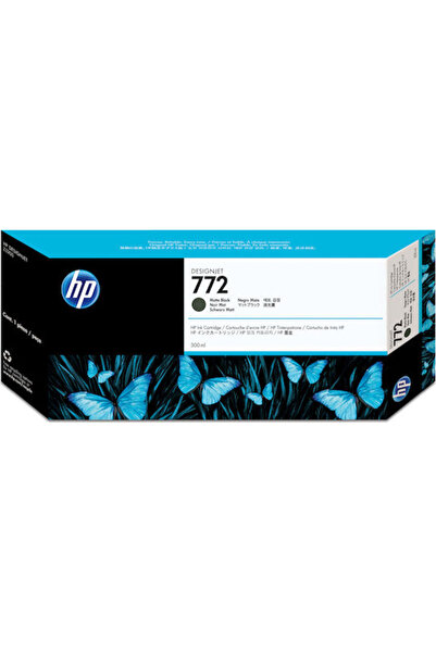 HP 772 Γνήσιο Μελάνι Εκτυπωτή InkJet Μαύρο (CN635A)