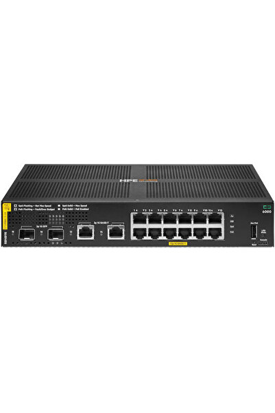 HP R8N89B # ABB Διαχειριζόμενος διακόπτης L2 με 12 θύρες Gigabit Ethernet (1G...