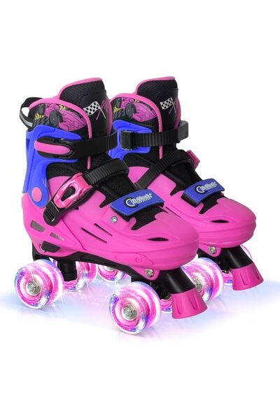 GENERAL Nattork Adjustable Roller Skates for Kids Boys Girls- Teen Youth Age ...
