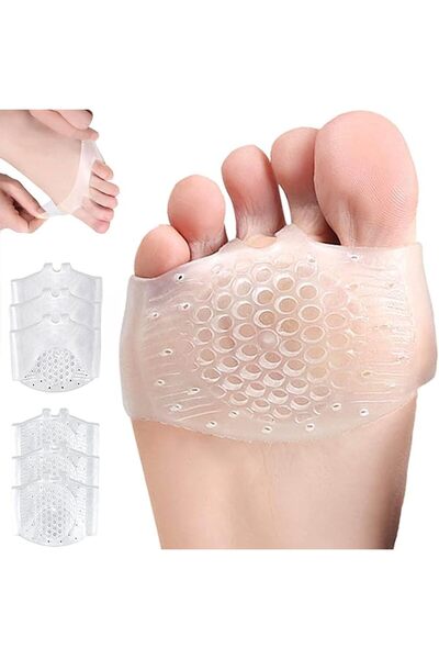 X SPRING Women's Foot Pad, 3 Pairs premium metatarsalgia cushions, soft gel f...