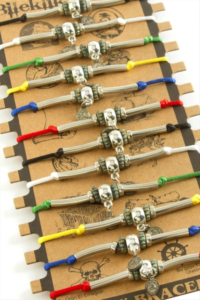 Mercansa Tugra Metal Apparatus Rope Bracelet