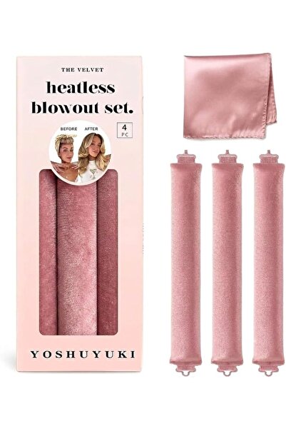 GENERAL YOSHUYUKI Heatless Hair Curler to Sleep in No Heat Satin Heatless Cur...