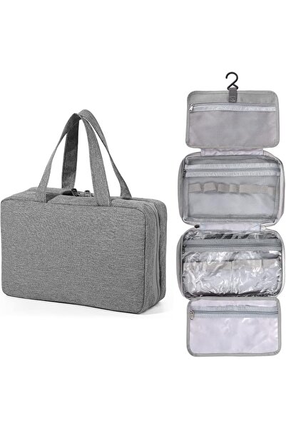EXCEFORE Travel Toiletry Bag， Hanging Toiletry Bag for Women & Men, Big Compa...