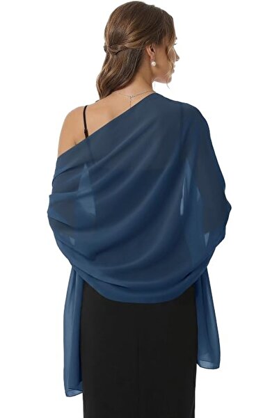 GENERAL Shawls and Wraps for Evening Dresses Sheer Chiffon Formal Wedding Sha...