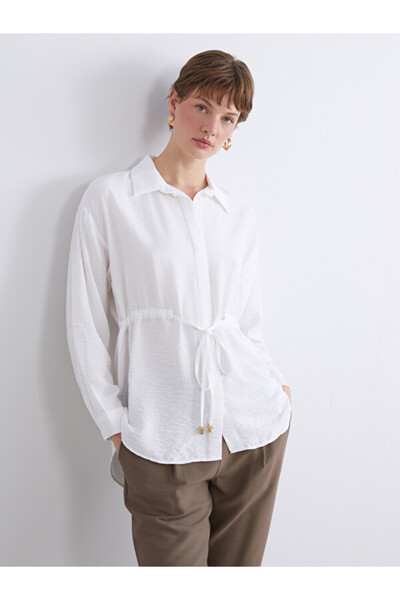 LC Waikiki Timeless Clothing & Timeless Choices Women's Shirt Tunic with Tie ...