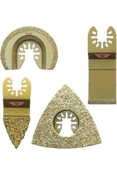 STARSTAR Reciprocating saw blades 4-flute quick-change for multi-tools.