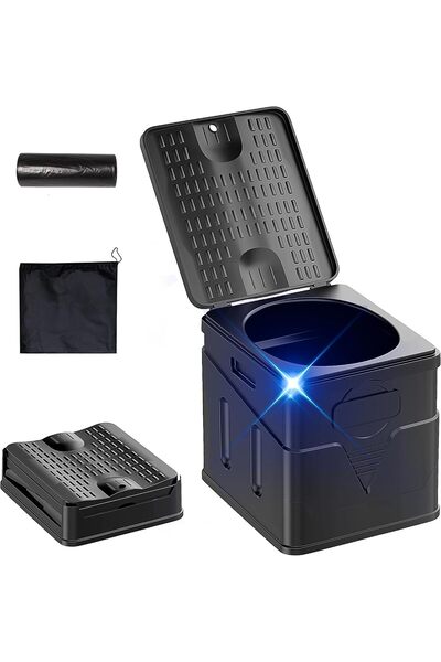 Arabest Portable Camping Toilet,Foldable Compact Size for Grown-ups and Child...