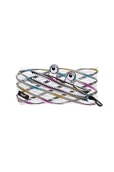 Zipit Прозрачен чантичка с цип, тип  "Monster " - Rainbow Zip..it, прозрачен