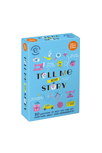 THE HAPPY GANG Conversation Cards - Tell Your Story THE HAPPY GANG, 12.5 x 8 ...