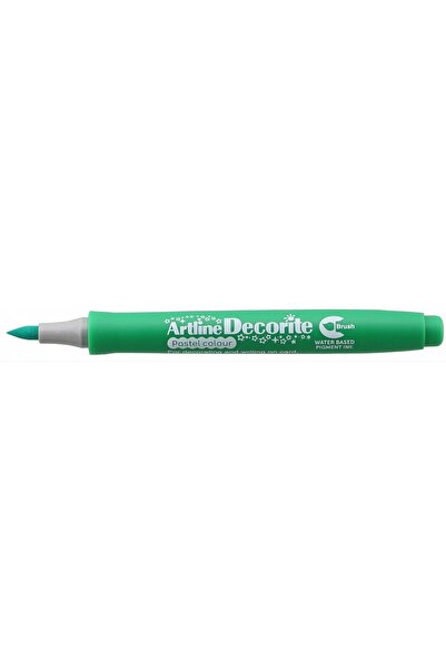 artline Decorite Marker, Flexible Tip (Brush Type) - Pastel Green