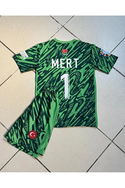BYSPORTAKUS Türkiye Euro 2024 Mert Günok Kaleci Çocuk Forması