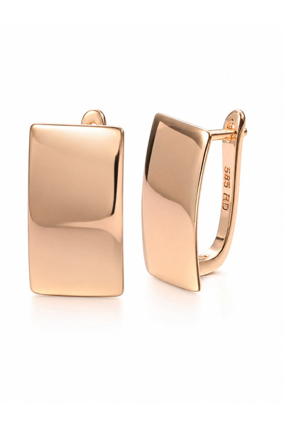 Generic Brand Rectangle Hoop Earrings for Women, Sleek Geometric Design for D...