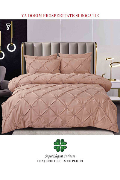 Super Elegant Pucioasa Lenjerie de Pat 6 Piese, Bumbac Finet, Pat Dublu, 2 Pe...