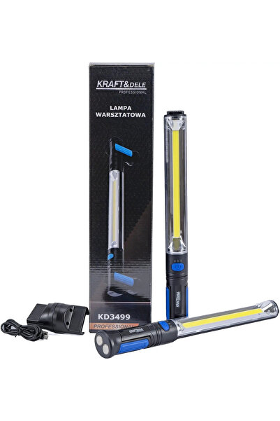 Kraft&dele Lanternă de atelier dublă 2 x 10W, Kraft&Dele, 1000 lm, USB-C, KD3499