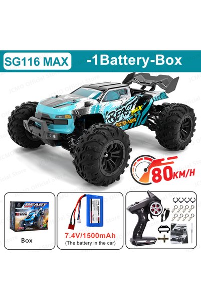 Choice3 SG116MAX-Gift Box SG116MAX 80KM/H High Speed RC Car Brushless 4WD Off...