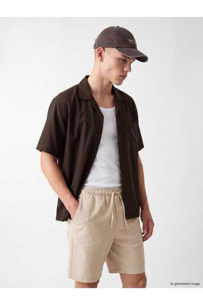 LC Waikiki Timeless Clothing & Timeless Choices Cuban Roba Collar Short Sleev...