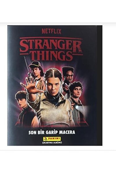 Panini Stranger Things One Last Strange Adventure Çıkartma Albümü ve Sticker ...