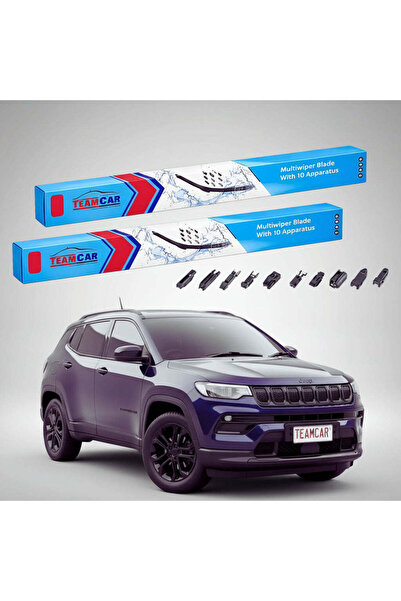 TEAMCAR Υαλοκαθαριστήρες Jeep Compass M6 2022-σήμερα |   Εμπρόσθιο Σετ Επίπεδ...