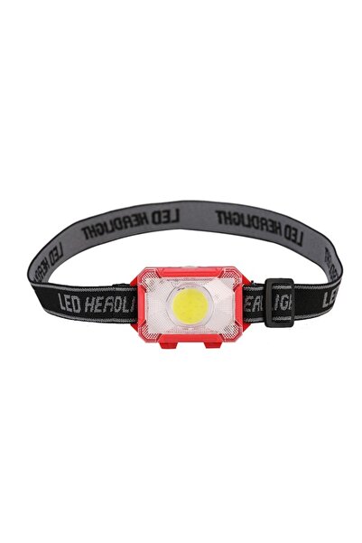 Lawazim مصباح رأس COB بحجم 6×4×3 سم، 150 لومن، إضاءة LED للرأس مع حزام قابل ل...