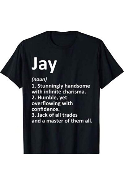 23ERVA 1pc Womens Jay Name Definition TshirtCotton 180gsm.Printed Tee.Unisex ...