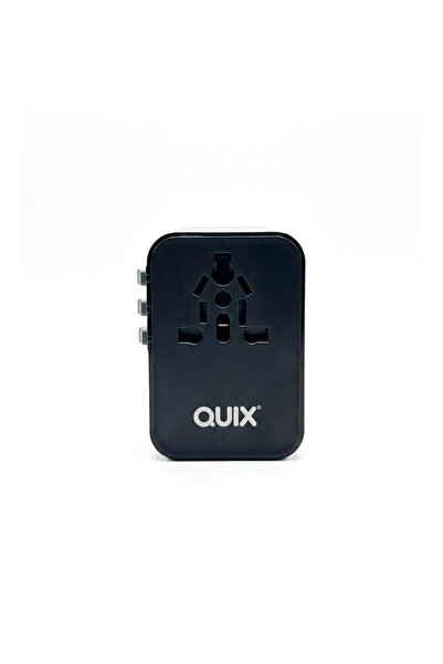 quix Gan 35W PD Fast Travel Adapter With Universal Ports