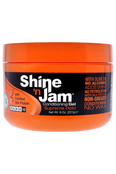 Generic Brand Shine-n-Jam Gel - Supreme Hold by Ampro for Women - 8 oz Gel