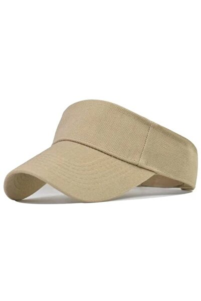 STARSTAR Sports sun hat khaki cotton twill adjustable brim.