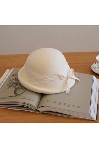 STARSTAR Women's vintage French wool top hat winter beret.
