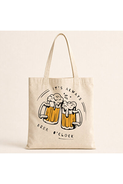Kırtasiye Ofisi Torba od tkanine sa dizajnom "Beers Cheers"