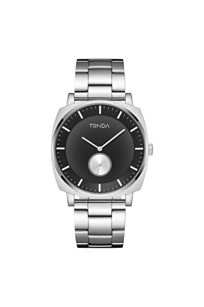 TRNDA Men's Stainless Steel Watch, Gradient Dark Grey Dial | Trnda-Sq45