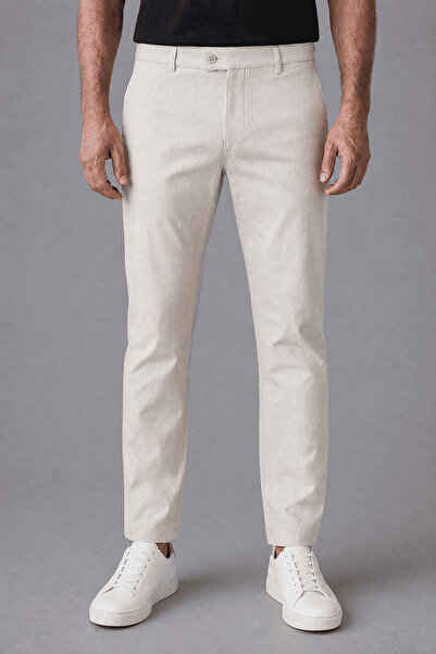 Bisse Dark Beige Jogger 4-Pocket Trousers